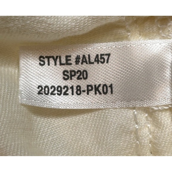 J Crew Women's Size 32 White Denim Stretch‎ Slim Boyfriend High Rise Jeans - Picture 10 of 10